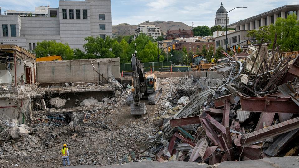 Переработка отходов в храме Солт-Лейк-Сити